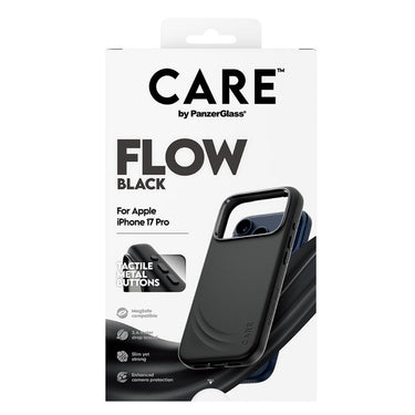 PanzerGlass CARE by Flow Magsafe Case for iPhone 17 Pro - Black